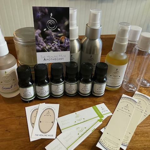 aromatherapy kit blend like a pro with the healing muse learn with us